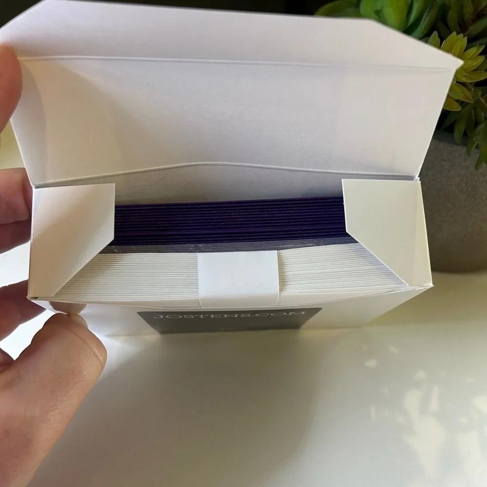 NIB Jostens Graduation Thank You notes with white envelopes, box of 25